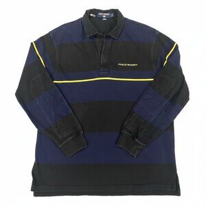 Polo Sport Men's Navy and Blue T-shirt